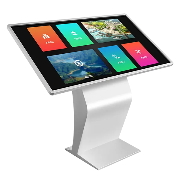 horizontal Kiosk — الشاشات التفاعلية والإعلانية — برق التكنولوجيا الرياض