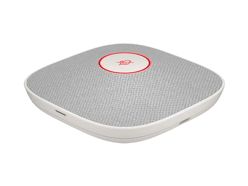 A2 White Table Microphone view 2