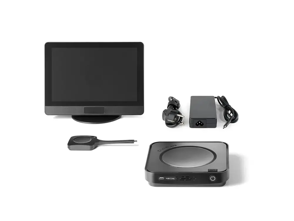 Barco ClickShare Hub Core&Control PanelKitModular Video Conferencing System, for Hybrid Meetings in MTRs ClickShare Hub Core Control Panel Kit