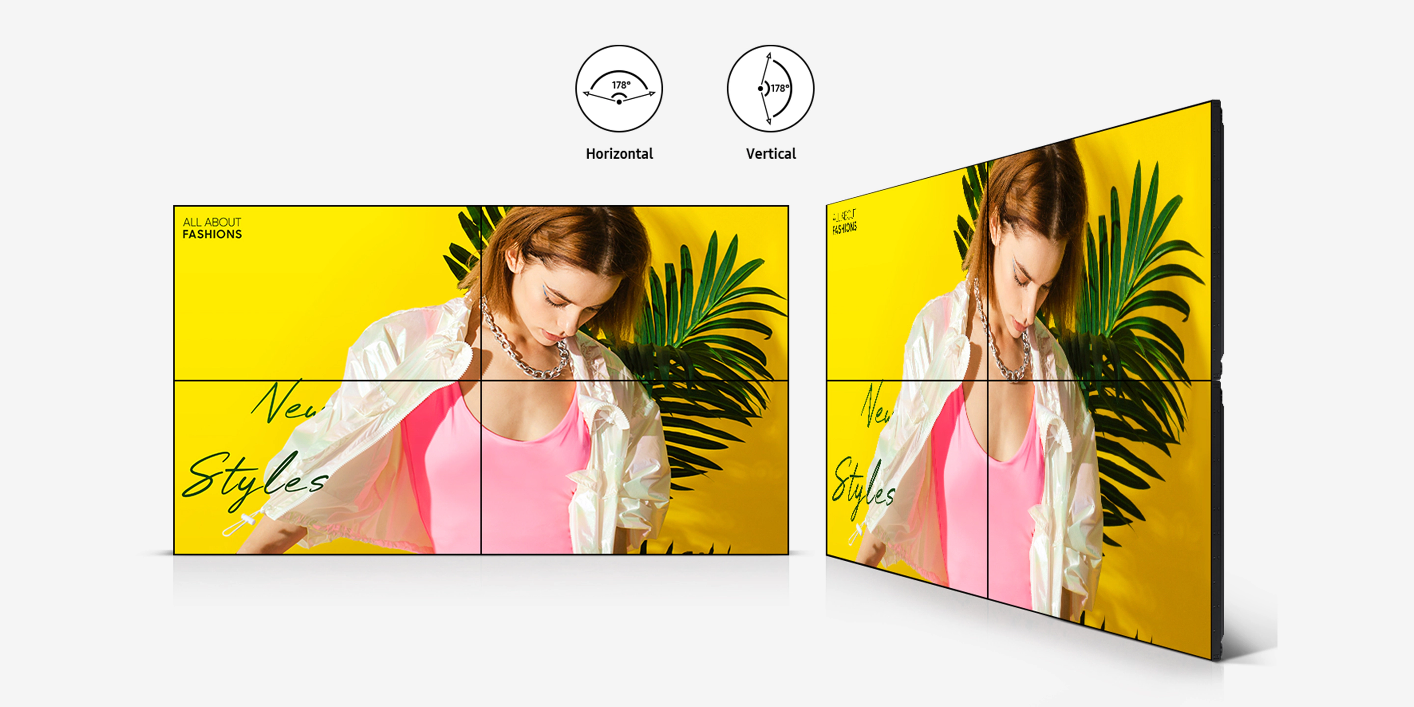 Video Wall — شاشات وحلول عرض — برق التكنولوجيا الرياض