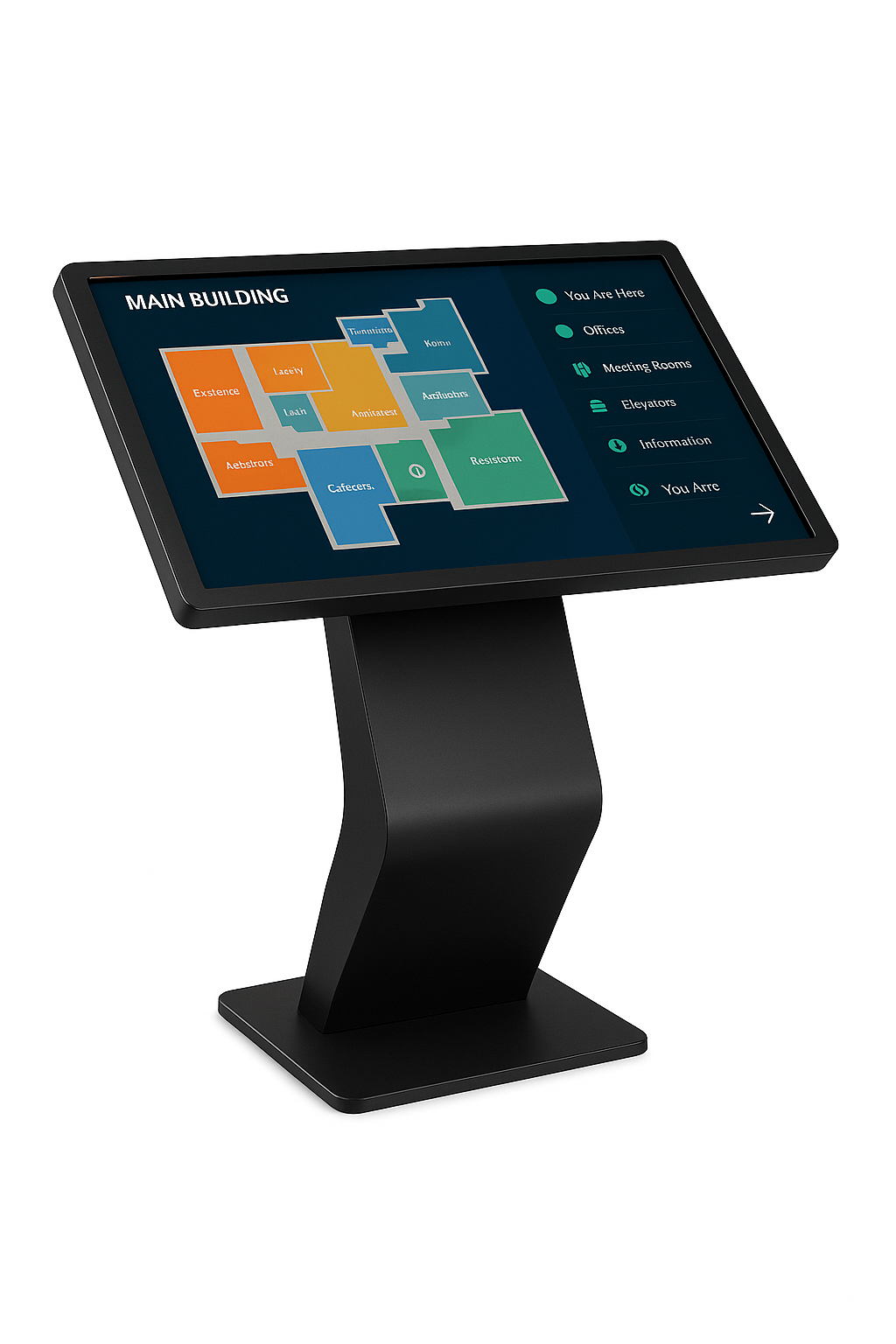 Kiosk — Interactive & Digital Signage — Barq Technology Riyadh